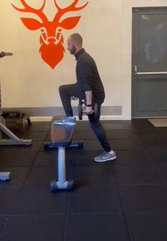 The Step Up - Progress your single leg training